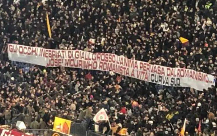 穆里尼奧感激球迷支持：為“終身羅馬主義者”而戰(zhàn)取勝！